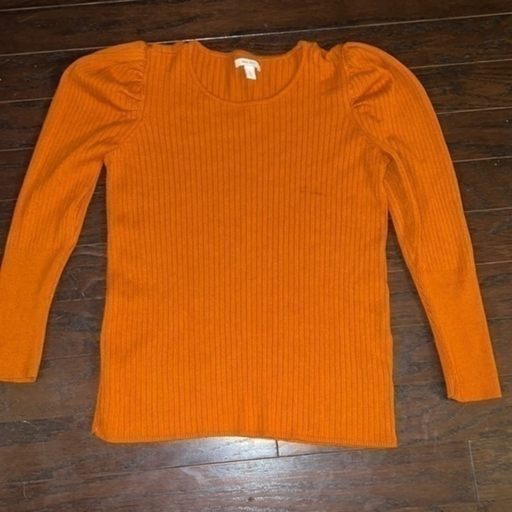 Ribbed Long Sleeve Sweater